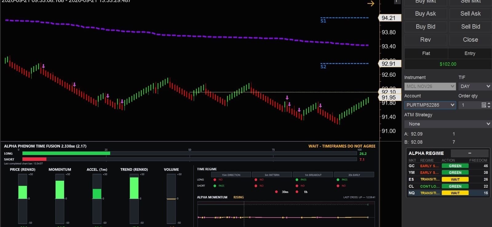 Alpha Explosion™ Volatility Expansion System in NinjaTrader 8